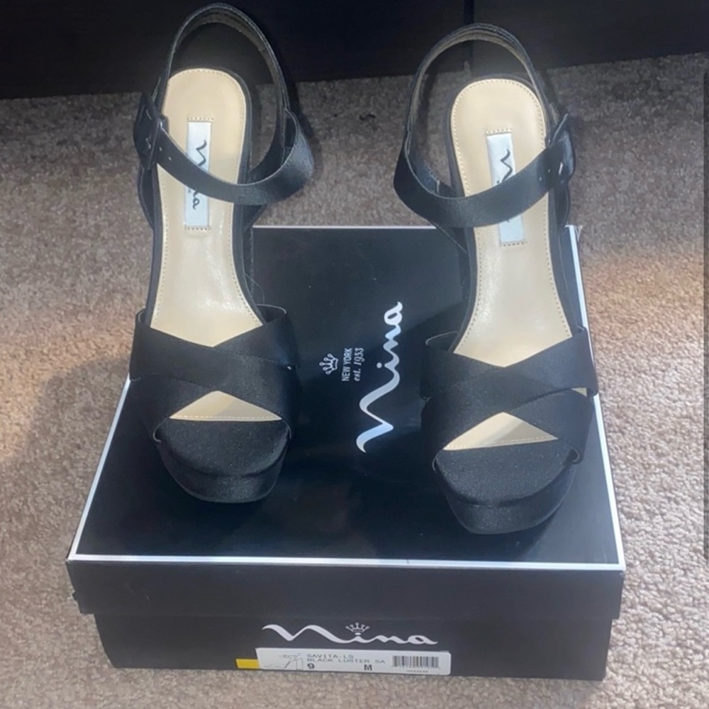 Nina Savita Platform Dress Heels